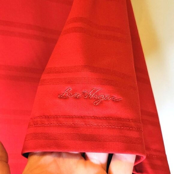 Ben Hogan. Men's Golf Polo. Size XL. Gorgeous Red Stripes. EUC - Picture 4 of 7